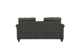 Blue-Gray Two-Piece Sofa Set, official Poundex view 5 of the F6411 configuration
