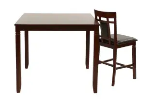 Five-Piece Counter-Height Dining Set, official Poundex view 5 of the F2252 configuration