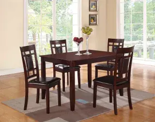 Five-Piece Dining Set F2232, official Poundex view 1
