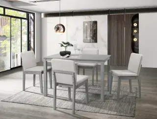 Five-Piece Dining Set F2612, official Poundex view 1