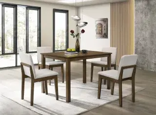Five-Piece Dining Set F2613, official Poundex view 1