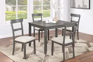 Five-Piece Dining Set, official Poundex view 1 of the F2621 configuration