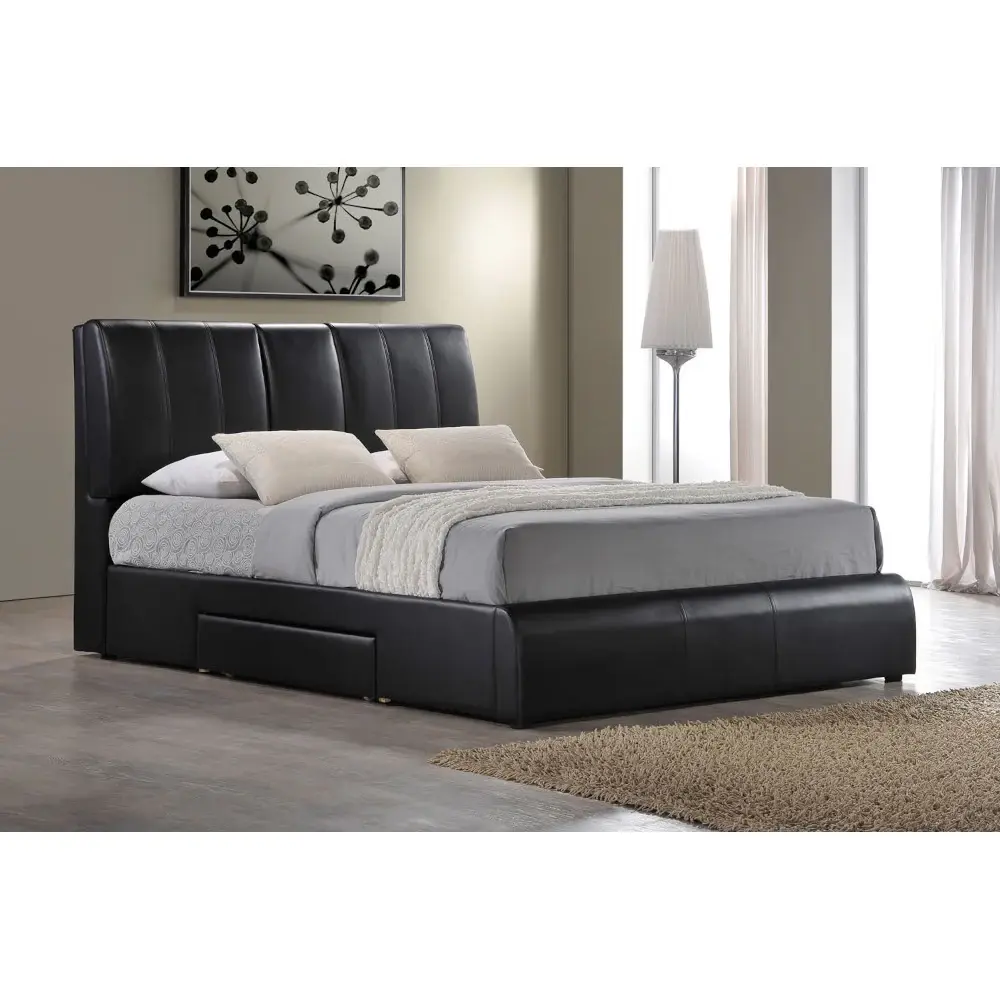 Black Kofi Eastern King Storage Bed, official ACME view 1